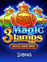 3 Magic Lamps: Hold & Win