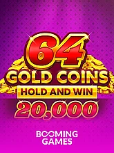 64 Gold Coins Hold and Win 20,000