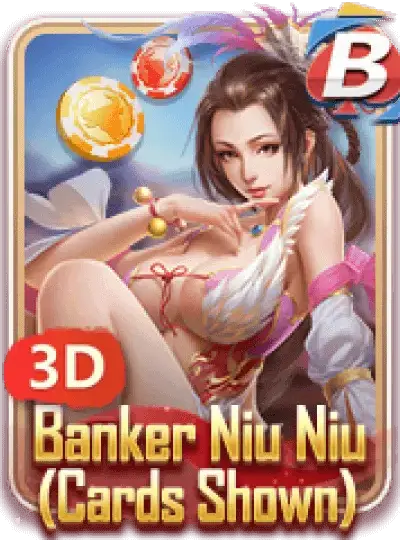 3D Banker Niu Niu (Cards Shown)