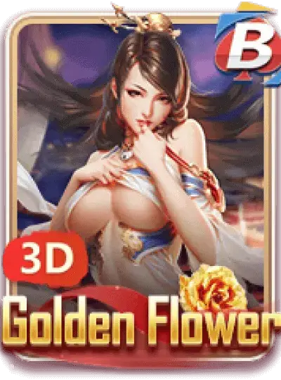 3D Golden Flower