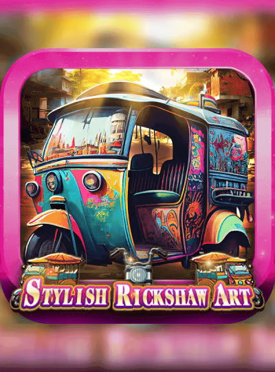 Stylish Rickshaw Art