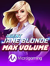 Agent Jane Blonde Max Volume